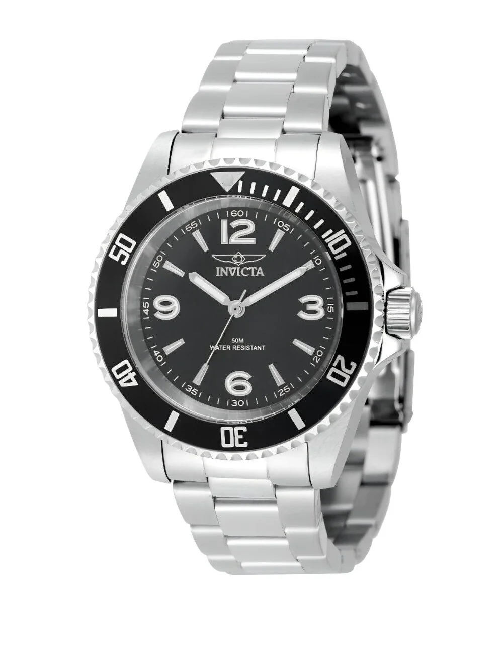 Invicta Specialty Rowan Black Dial / Stainless Steel 40mm Men's Watch NEW